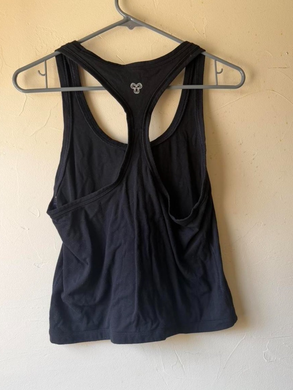 Black Racerback Tank Top - Picture 2 of 3